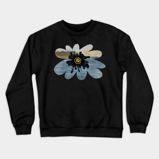 This is my daughter's watercolor painting. Together, we were able to make this logo. We hope you will like it. Crewneck Sweatshirt